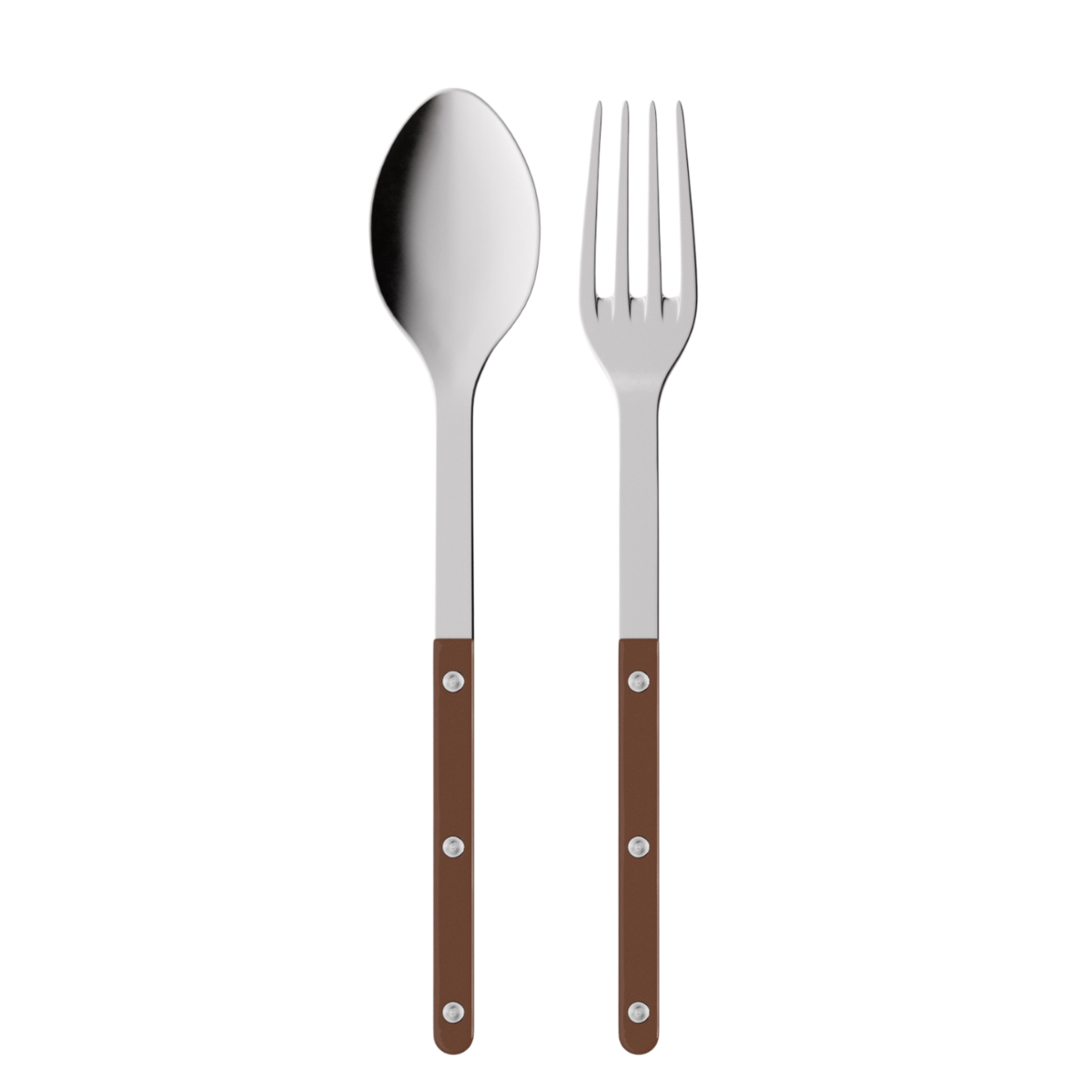 סט הגשה "Bistro" בצבע חום שוקולד