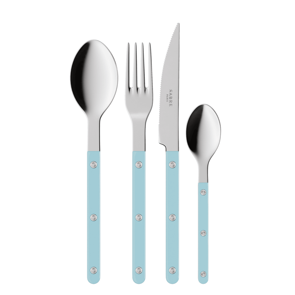 סכו"ם "Bistro" בצבע תכלת