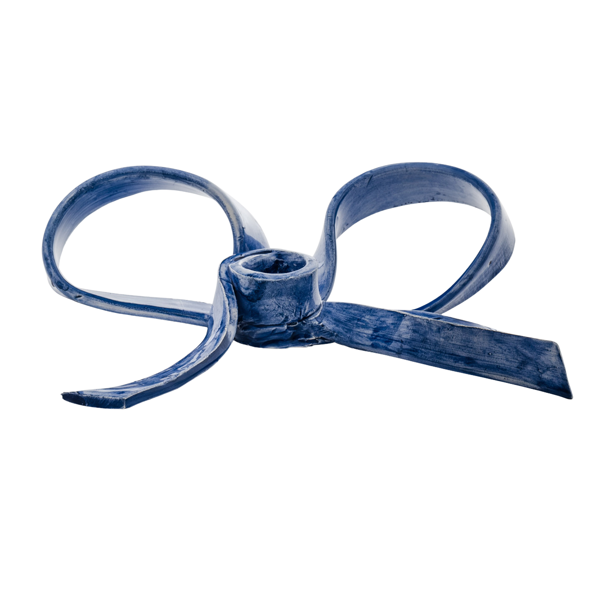 פמוט "Bow" בצבע כחול