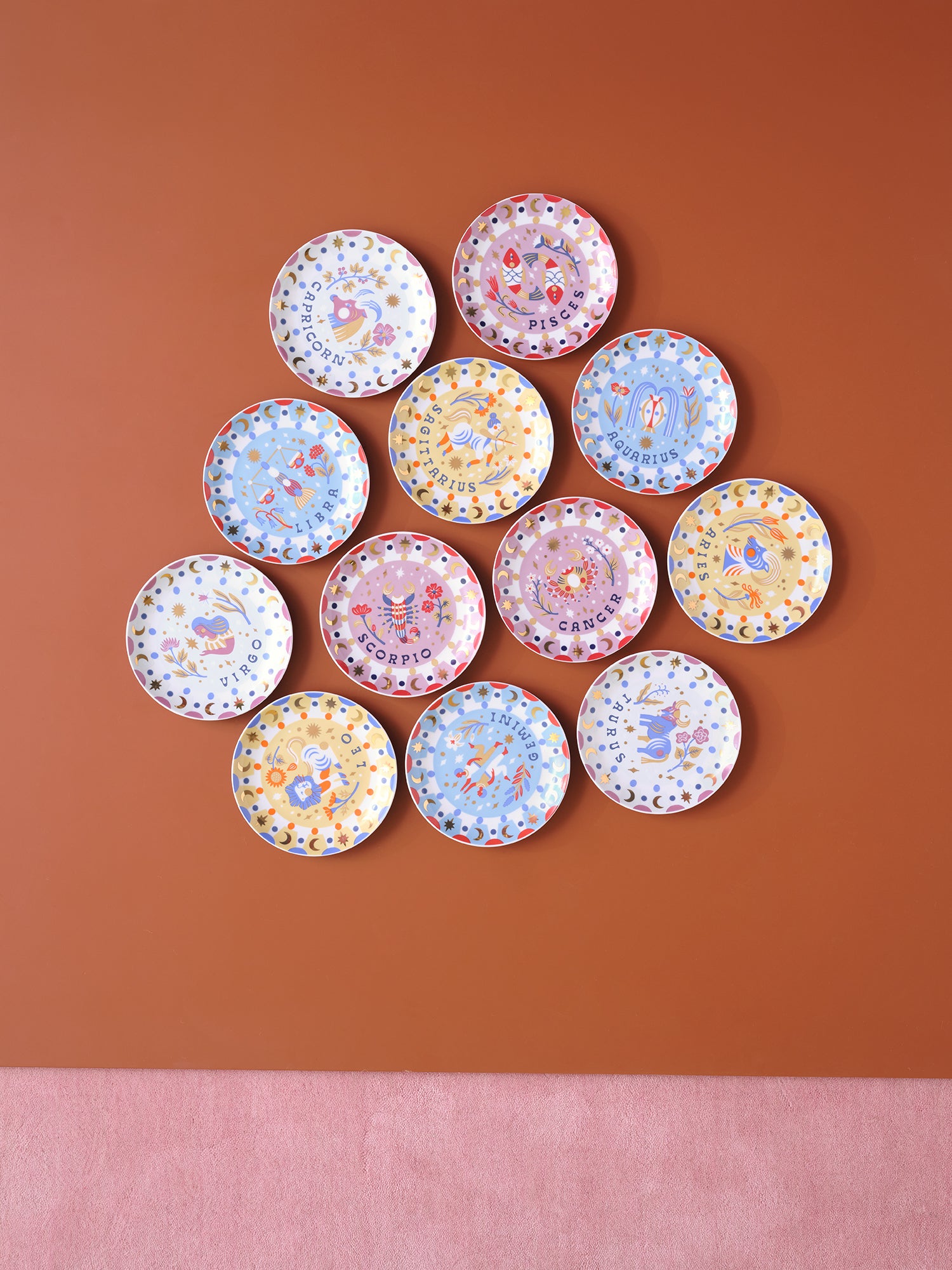 צלחת קטנה מזל טלה "Aries"