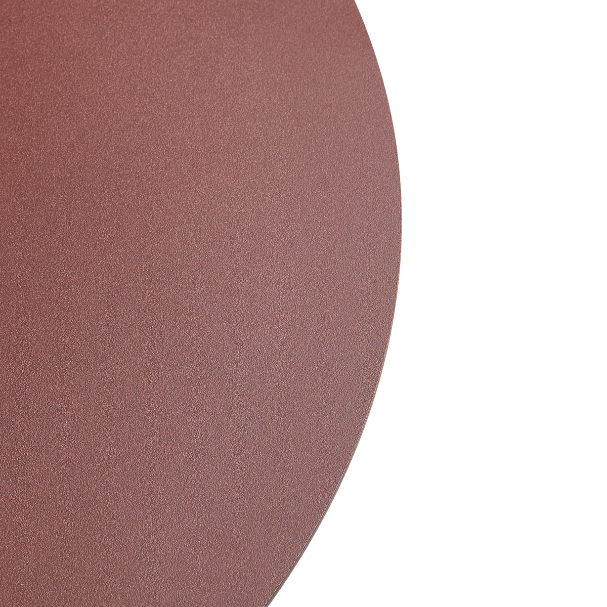 שולחן קפה "Clessidra" פלטת מתכת בצבע בורדו