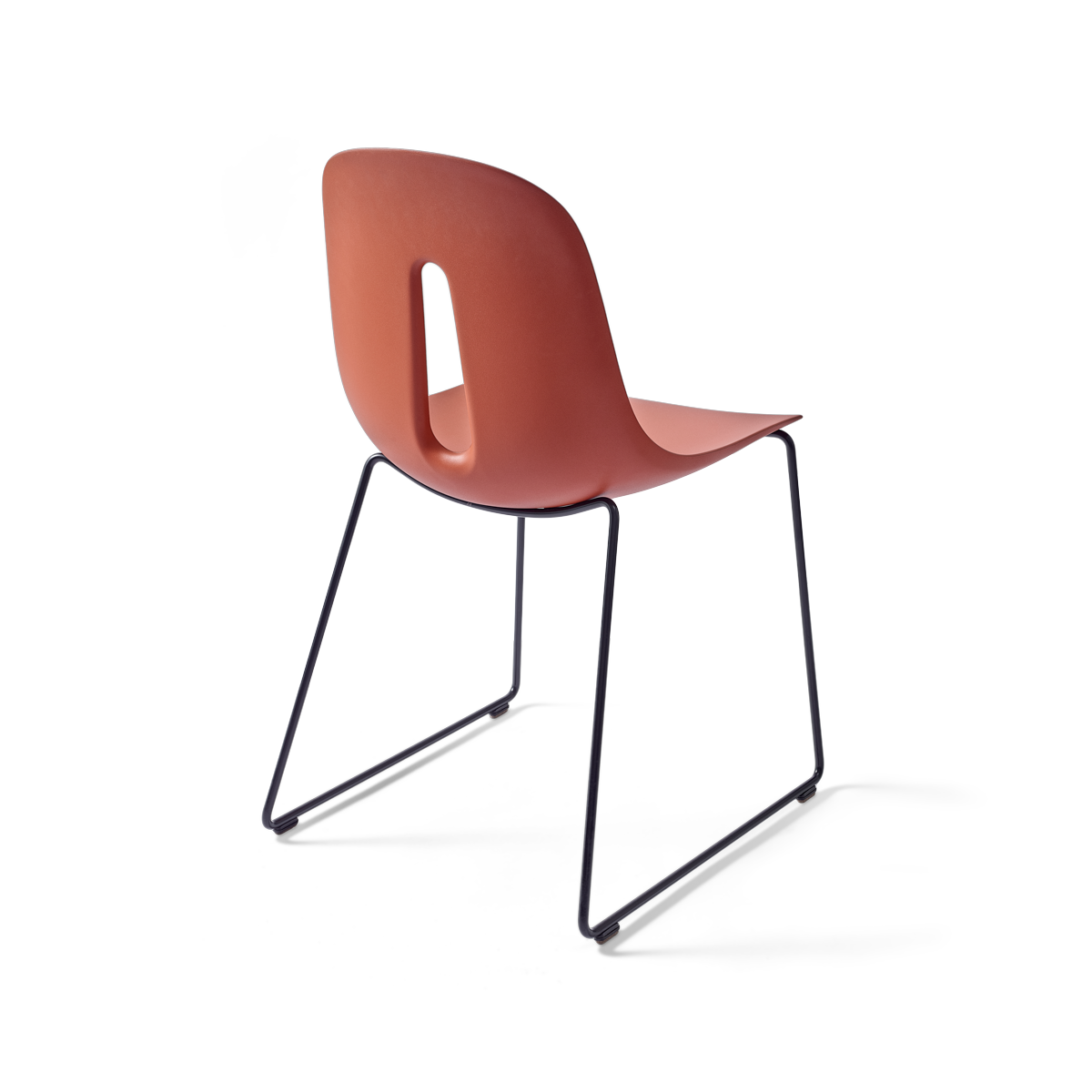 כיסא פינת אוכל "Gotham" בצבע טרקוטה