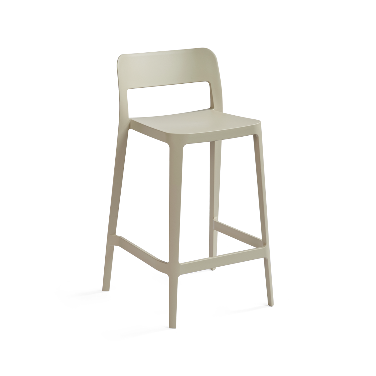 כיסא בר "Nene" בצבע חול