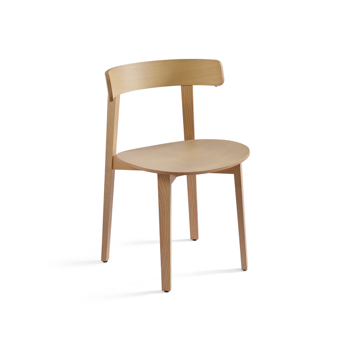 כיסא אוכל "Maya" עץ טבעי בהיר