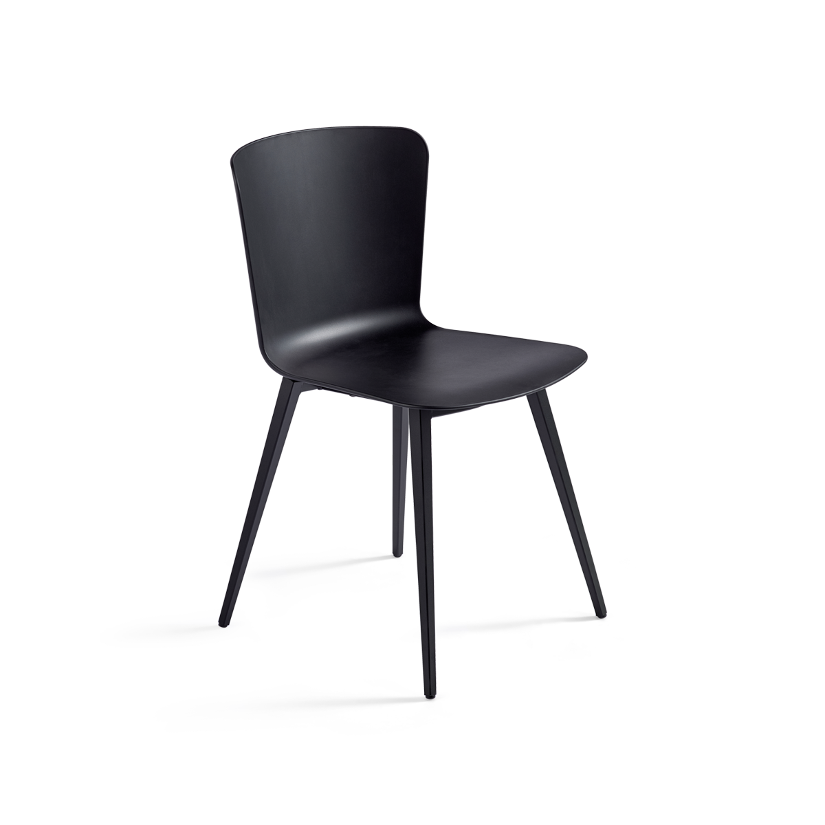 כיסא אוכל "Calla" בצבע שחור