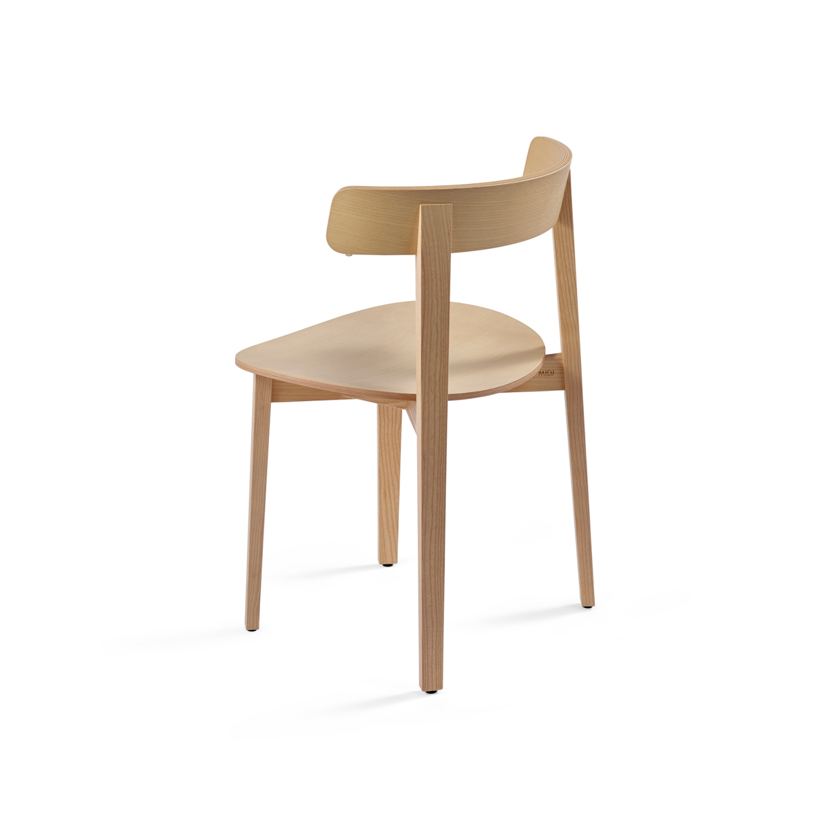כיסא אוכל "Maya" עץ טבעי בהיר