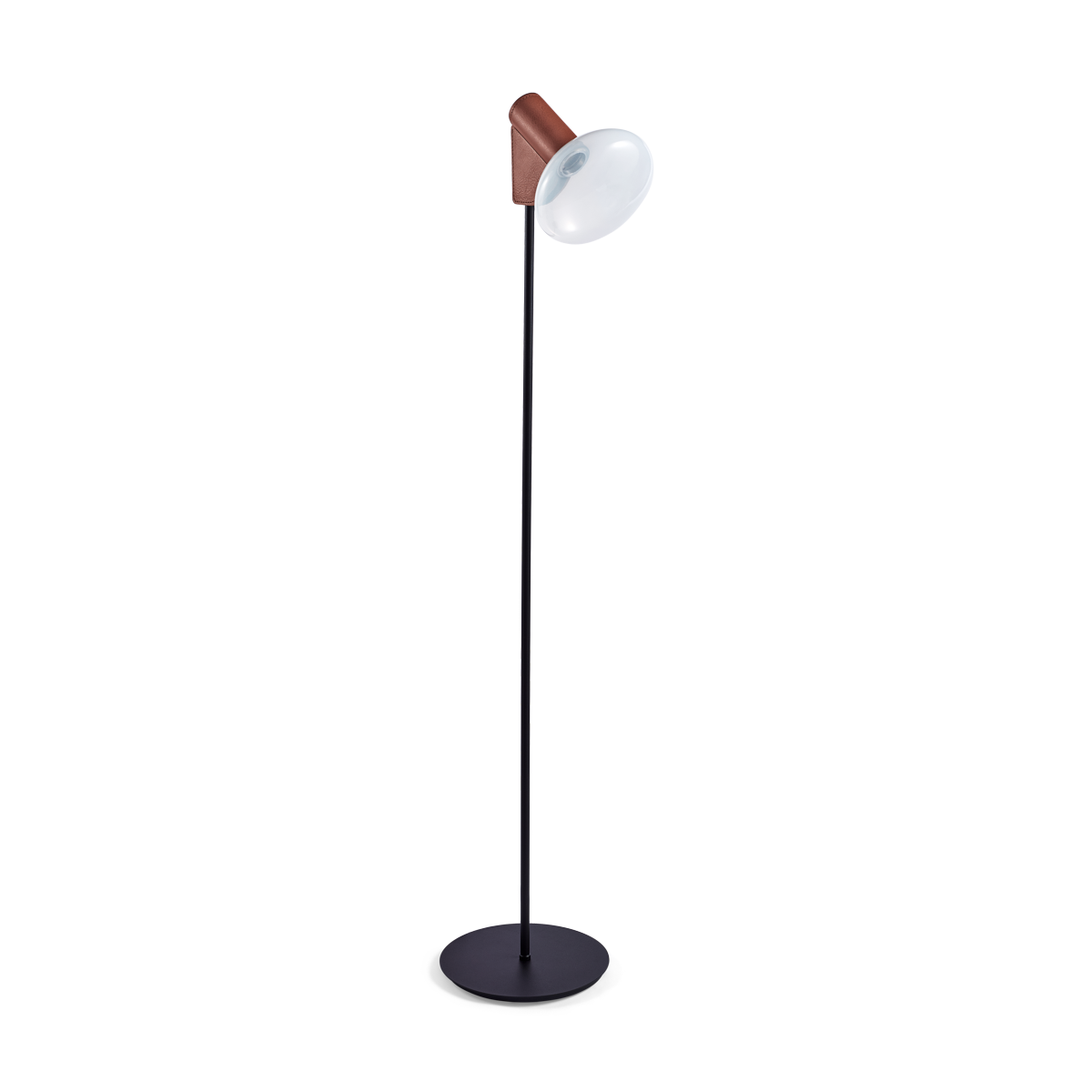 מנורה עומדת "Mug" בעור חום