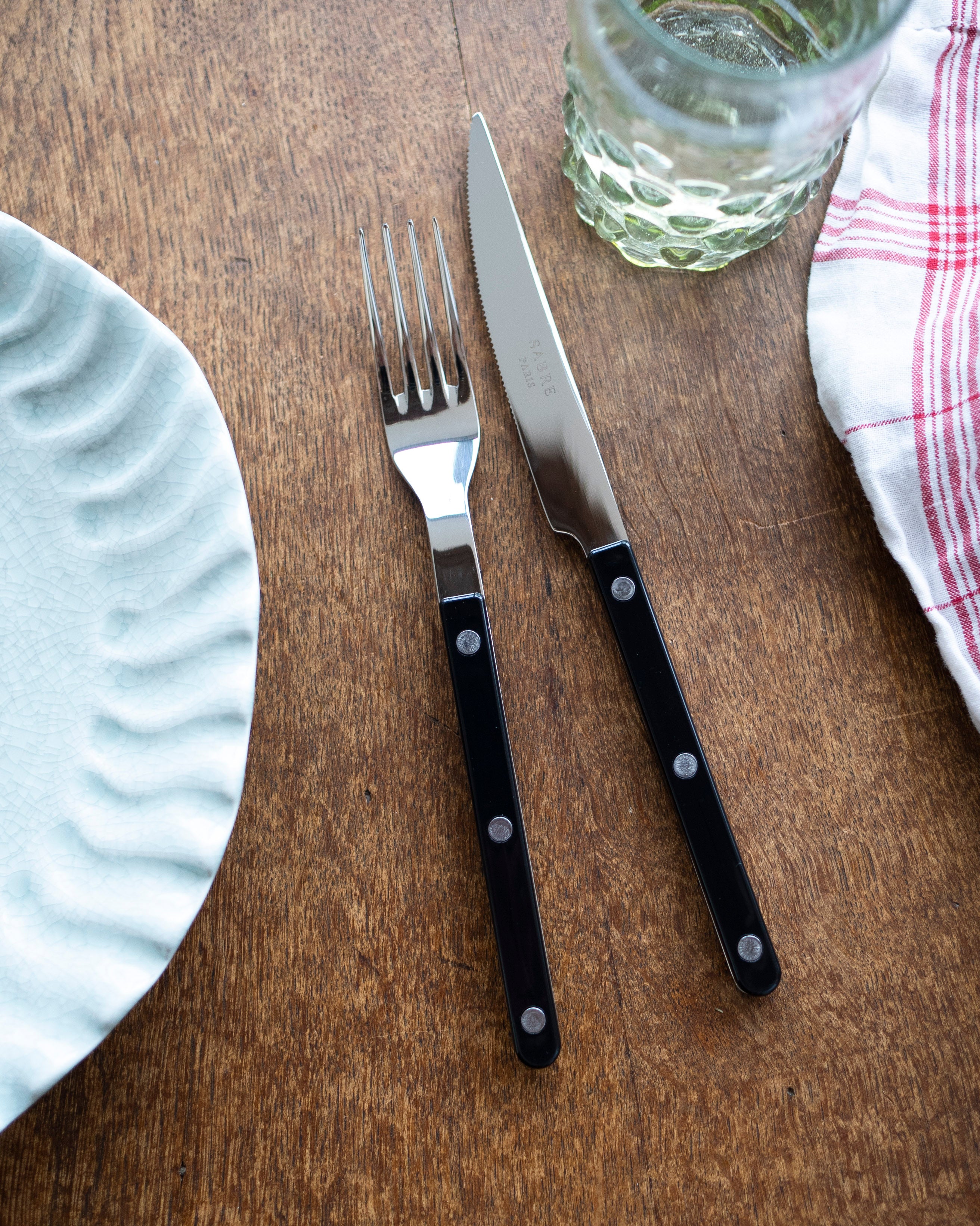 סכו"ם "Bistro" בצבע שחור