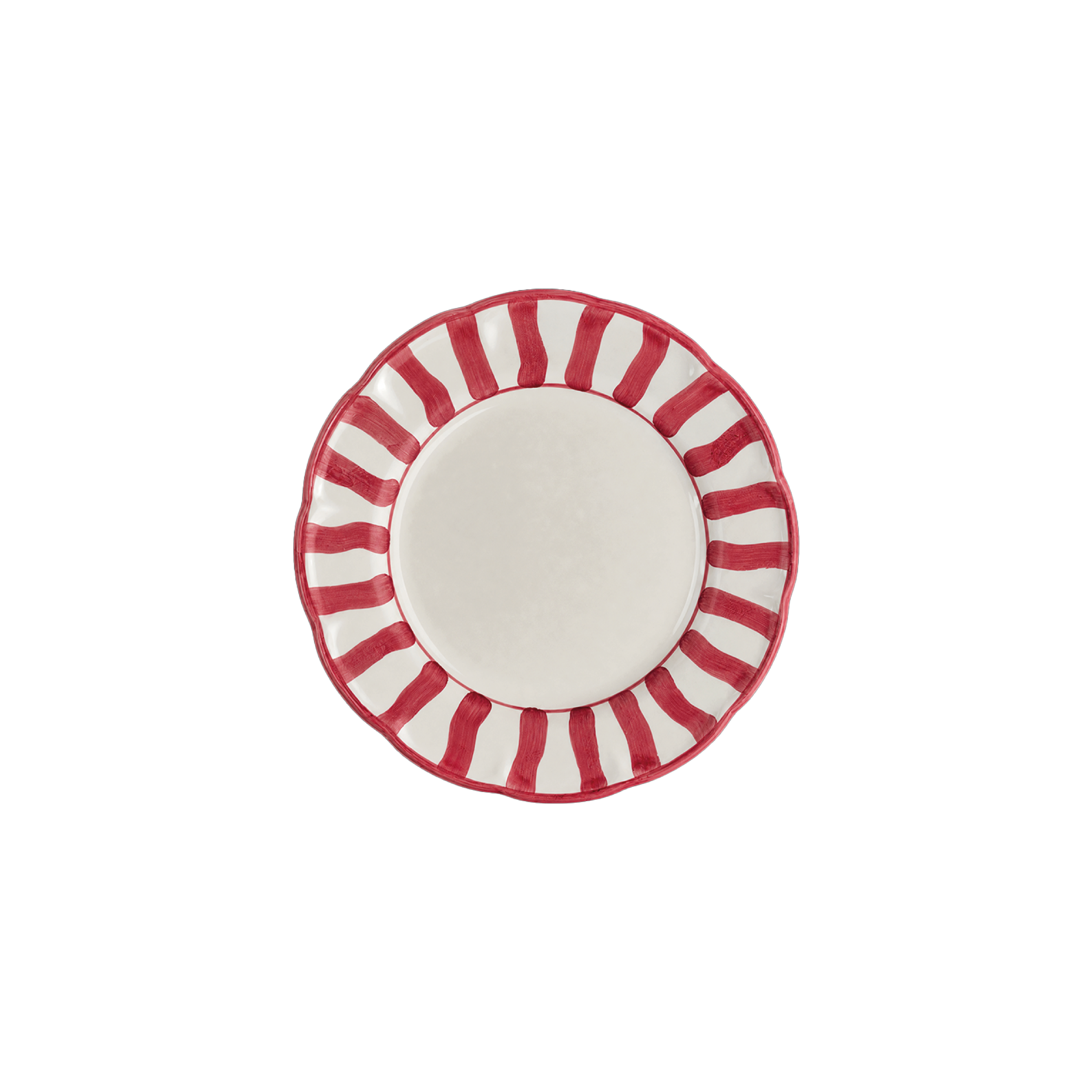 צלחת "SOLE" בצבע בורדו גודל M