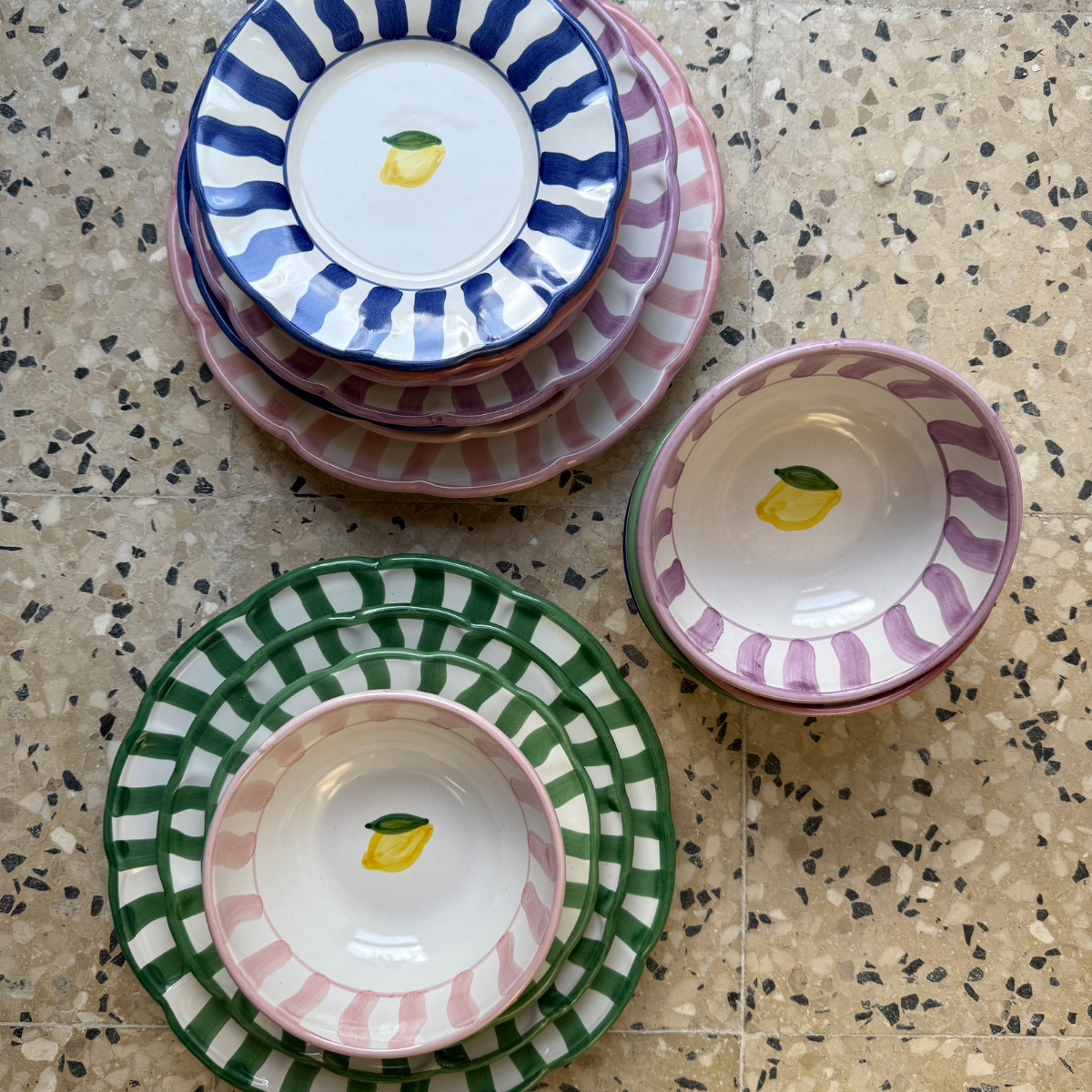 קערה "Capri" בצבע ורוד קטנה