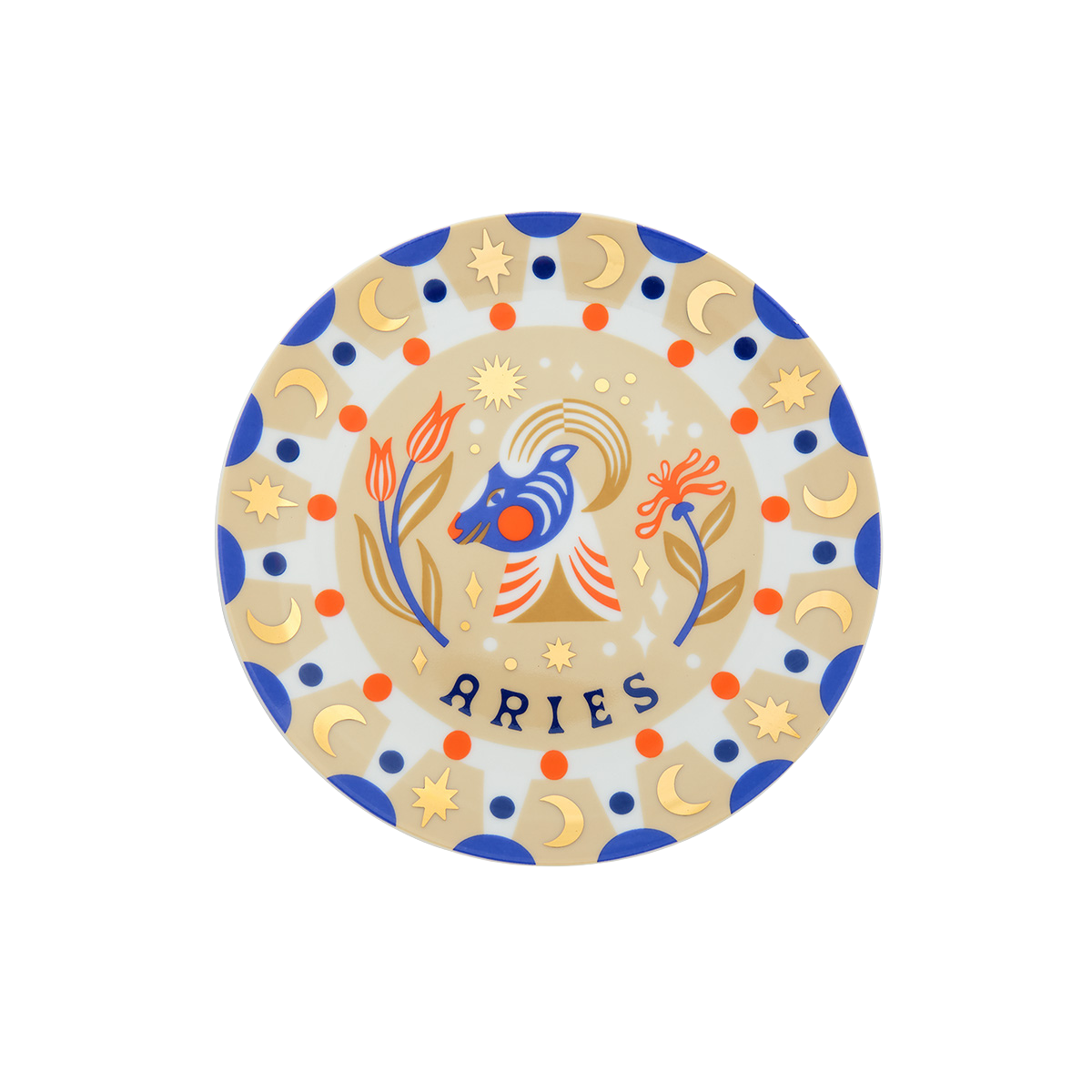 צלחת קטנה מזל טלה "Aries"