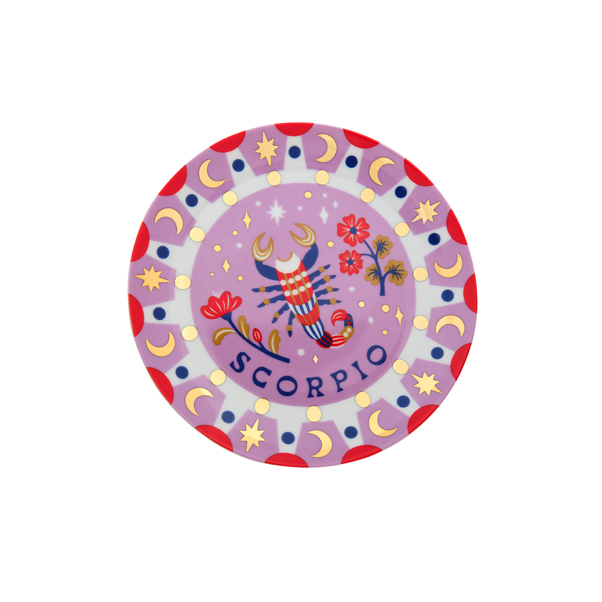 צלחת קטנה מזל עקרב "Scorpio"