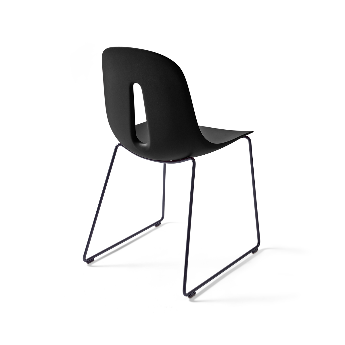 כיסא פינת אוכל "Gotham" בצבע שחור