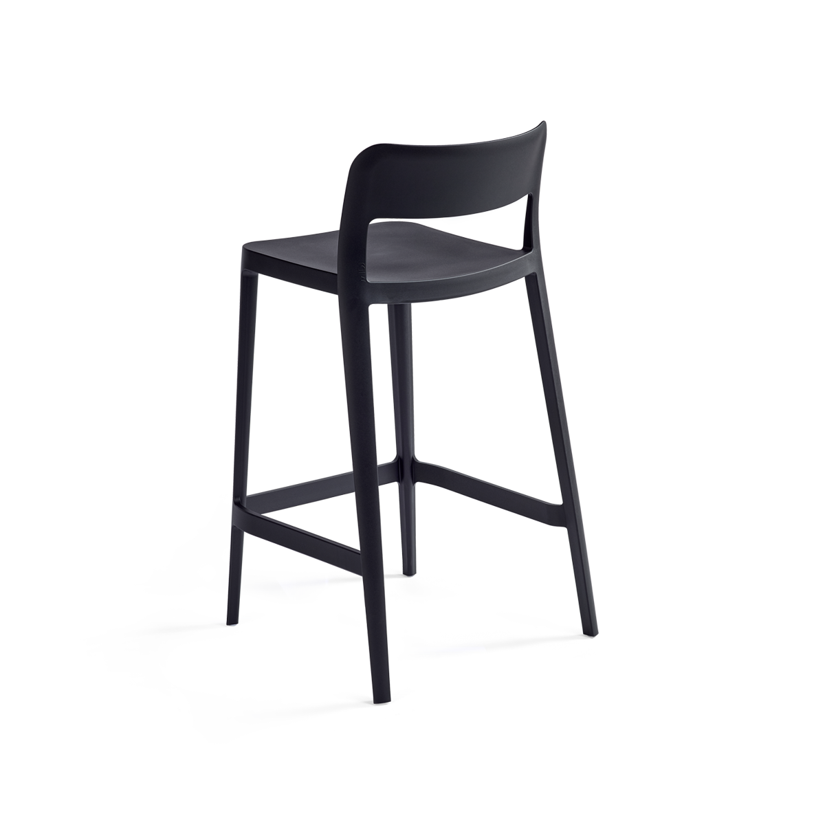 כיסא בר "Nene" בצבע שחור