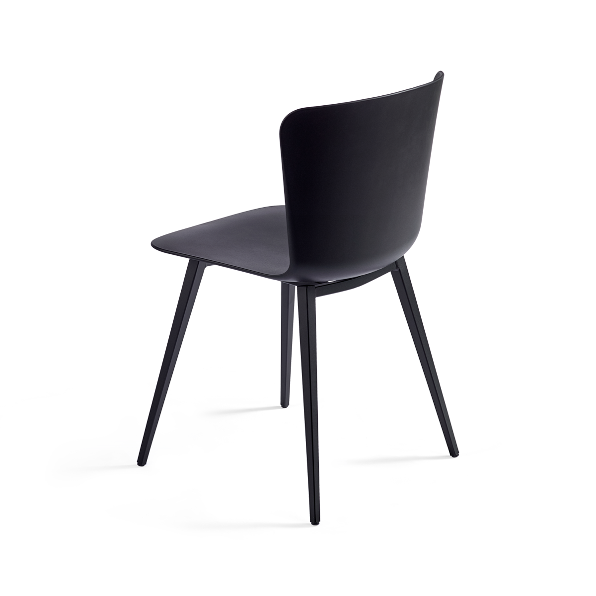 כיסא אוכל "Calla" בצבע שחור