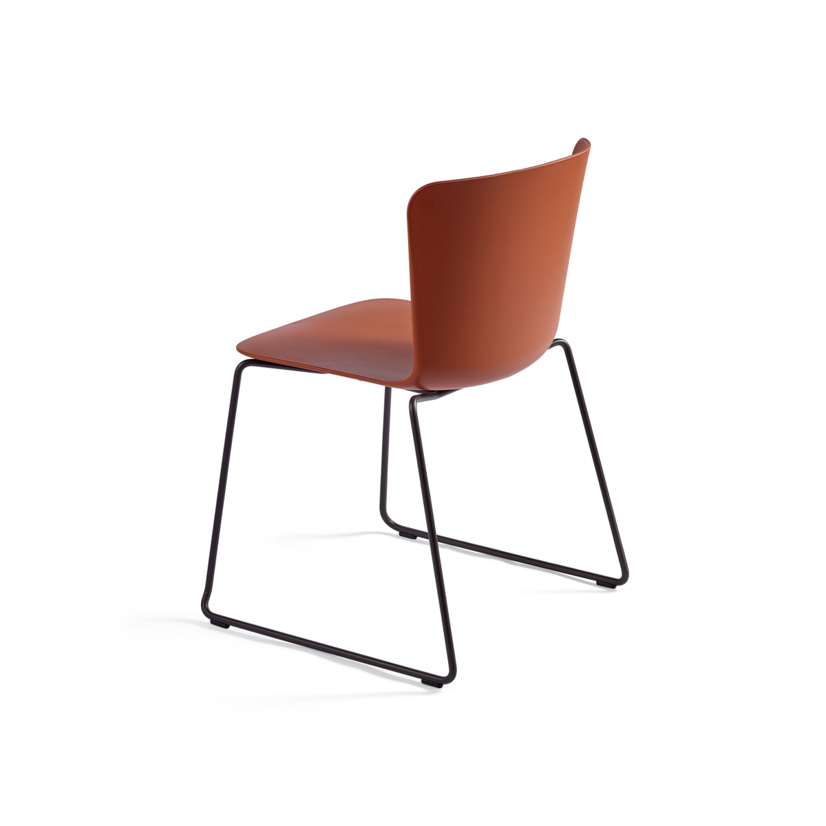 כיסא אוכל "Calla" בצבע טרקוטה