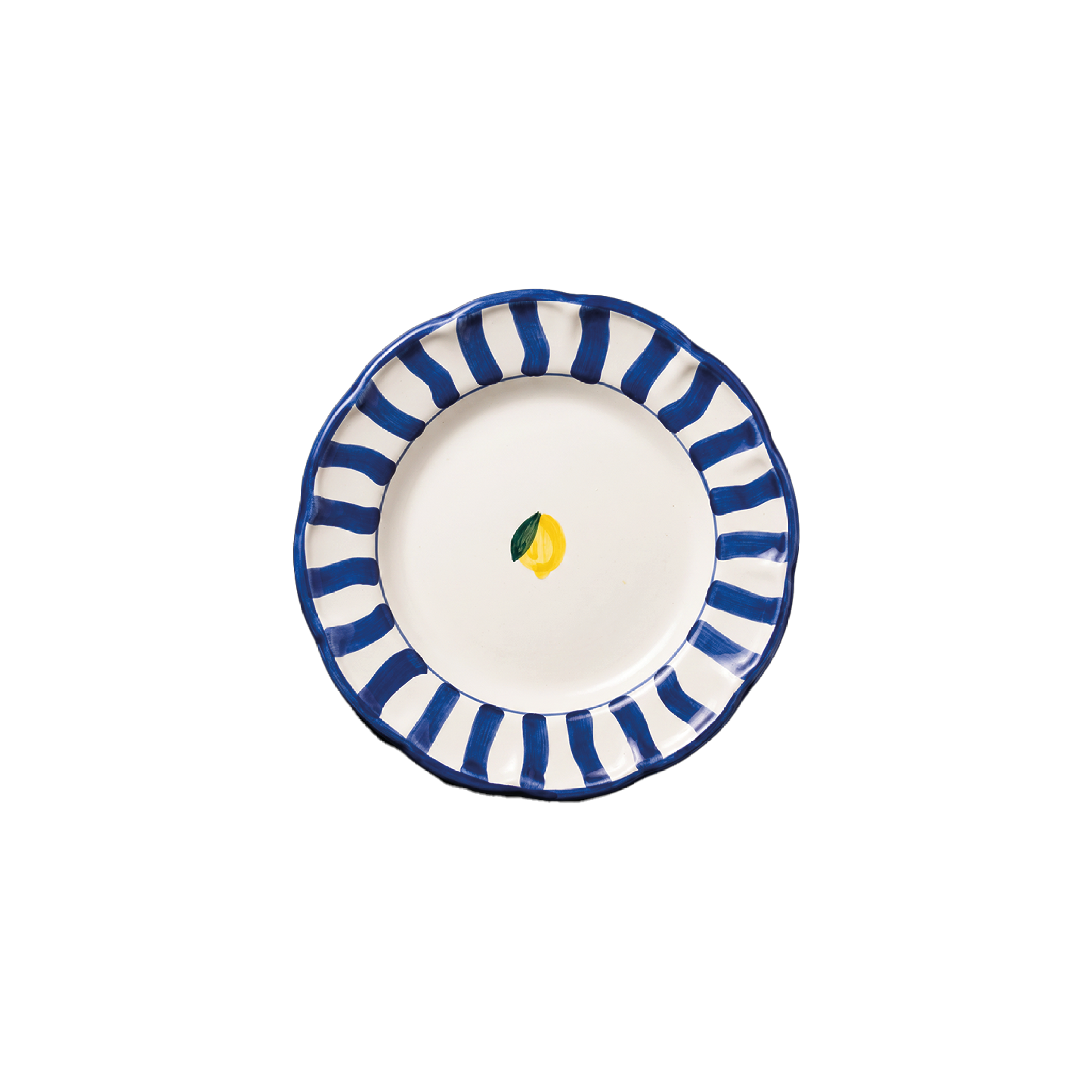 צלחת "Capri" בצבע כחול גודל M